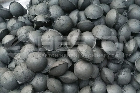Charcoal Got from Biomass Pyrolysis Plant