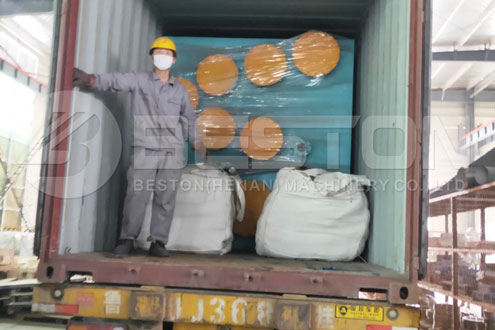 Shipment of Waste Tyre Pyrolysis Plant