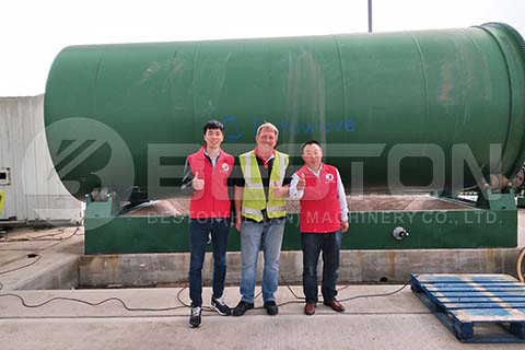 Tyre Pyrolysis Plant in the UK