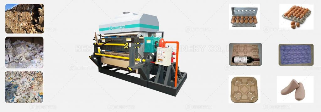 maquina para hacer cubetas de huevos