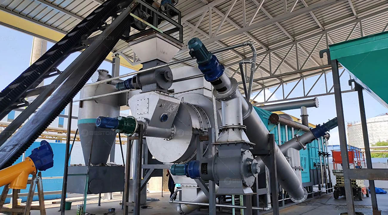 Beston Bamboo Charcoal Machine with Advanced Technology